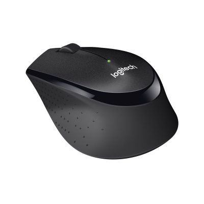 Logitech – M330 Mouse USB Optical Black Wireless