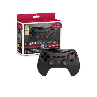 Speedlink Strike NX Wireless Gamepad for PC 10m Range – Black (SL-650100-BK)