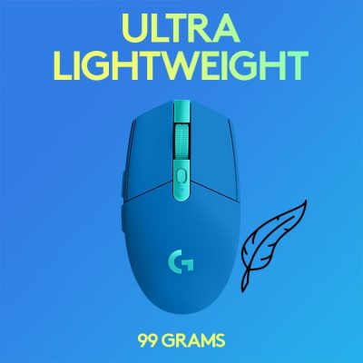 Logitech – G305 Wireless Gaming Mouse – Blue