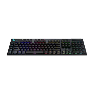LOGITECH G915 LIGHTSPEED Wireless RGB Mechanical Gaming Keyboard – GL Tactile – CARBON – PAN – NORDIC